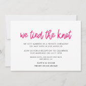 Nous avons lié le noeud Moderne faire-part de call (Devant)