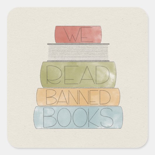 Nous Avons Lu Banned Books Sticker (Devant)
