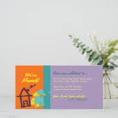Nous avons Moved pastels Carte photo (Debout devant)