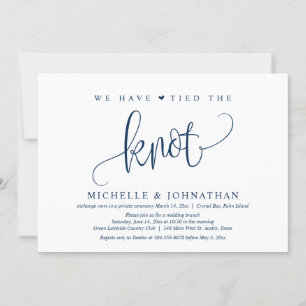 Nous avons noué le nœud, Invitation de fête de mar