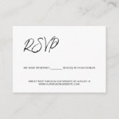 Nous avons réservé des sièges pour vous modèle QR  (Devant)