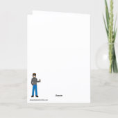 Nous avons suivi l'arc-en-ciel pour cette carte de (Dos)