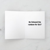 Nous avons suivi l'arc-en-ciel pour cette carte de (Intérieur)