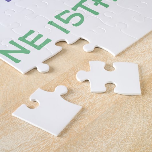 "Nous avons un bébé !" Puzzle (Côté)