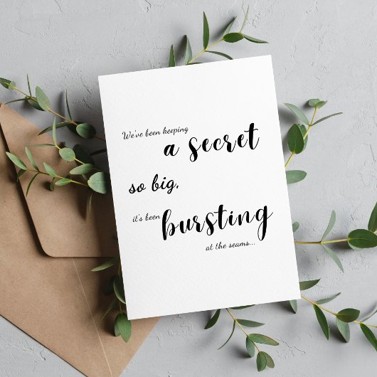 Nous Avons Une Carte Bébé