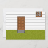 Nous Avons Une Faire-part De Déplacement De Jardin (Dos)