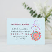 Nous avons une Faire-part de grossesse gagnante (Debout devant)