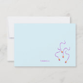 Nous avons une Faire-part de grossesse gagnante (Dos)