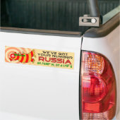 Nous avons votre numéro Russie Sticker pare-chocs (Sur camion)