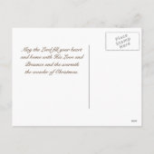 Nous Avons Vu Son Étoile, La Bible Verse Carte Pos (Dos)