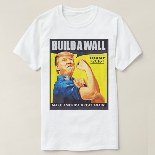 Nous construirons le T-shirt d'élection de Donald (Design devant)