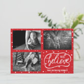 Nous Croyons La Carte De Noël (Debout devant)