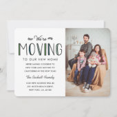 Nous déménageons | Nouveau Faire-part d'adresse (Devant)