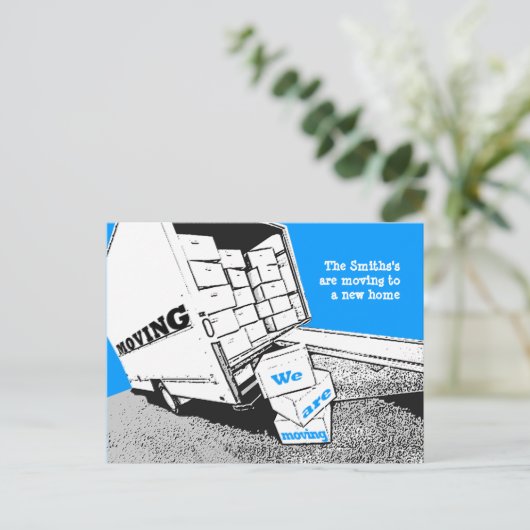 Nous Déplaçons La Carte Postale (Debout devant)