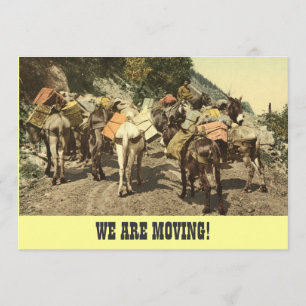 Nous déplaçons le faire-part