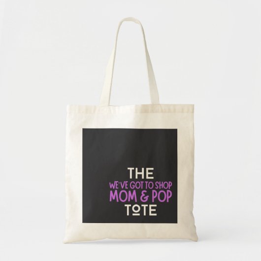 Nous devons acheter le Sac fourre-tout Maman & Pop (Devant)