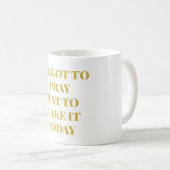 Nous Devons Prier Mug (Devant droit)