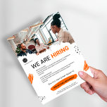 Nous embauchons du personnel personnalisé logo d'e<br><div class="desc">Voici le "Nous embauchons du personnel d'affaires sur mesure logo Flyer"! Attirez le meilleur talent de votre entreprise avec ce prospectus professionnel et personnalisable. Doté d'un design propre avec votre logo personnalisé, il est parfait pour annoncer des offres d'emploi et promouvoir votre marque. L'impression de haute qualité assure une présentation...</div>