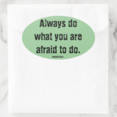 Nous Étions Des Menteurs Motto Sticker : Toujours  (Sac)