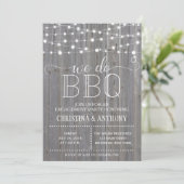 Nous faisons BBQ Engagement Party Invitation (Debout devant)