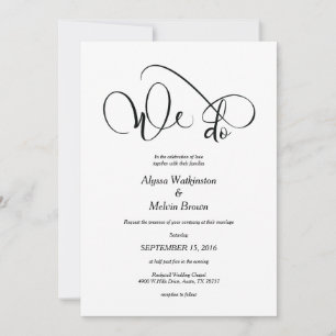 Nous faisons carte faire-part de mariage dans le t
