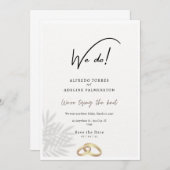 Nous faisons des cartes pour mariage et télécharge (Devant / Derrière)