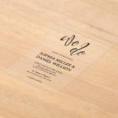 Nous faisons des Faire-part de mariage de calligra (Poser)