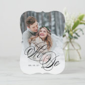 Nous faisons du Faire-part de mariage photo (Debout devant)
