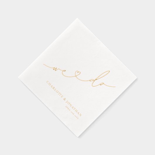 Nous faisons Elegant Mariage moderne (Droite)