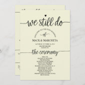 Nous faisons encore la carte de programmation (Devant / Derrière)