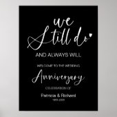 Nous Faisons Encore Mariage Anniversaire Affiche d (Devant)