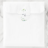 Nous faisons Eucalyptus Hydrangea Stickers Mariage (Sac)