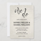 Nous faisons faire-part de mariage aquarelle (Devant)
