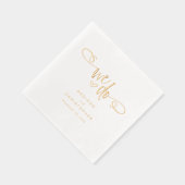 Nous faisons manuscrit Script Mariage Gold (Droite)