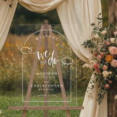Nous faisons manuscrit Script Mariage moderne Accu