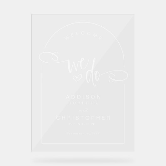 Nous faisons manuscrit Script Mariage moderne Accu (Recto)