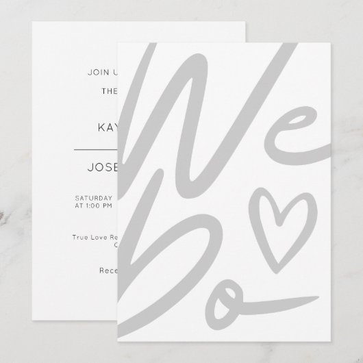 Nous faisons simple carte blanche (Devant / Derrière)