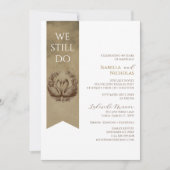 Nous Faisons Toujours Invitation de l'anniversaire (Devant)