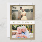 Nous Faisons Toujours Invitation de l'anniversaire (Dos)