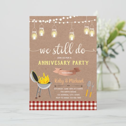 Nous faisons toujours une invitation à thème barbe (Debout devant)