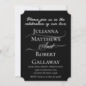 Nous faisons un Faire-part de mariage photo élégan (Dos)