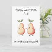 Nous faisons une super poire ! – Carte de la Saint (Debout devant)