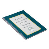 Nous Happy Warriors Carnet (Côté Droit)