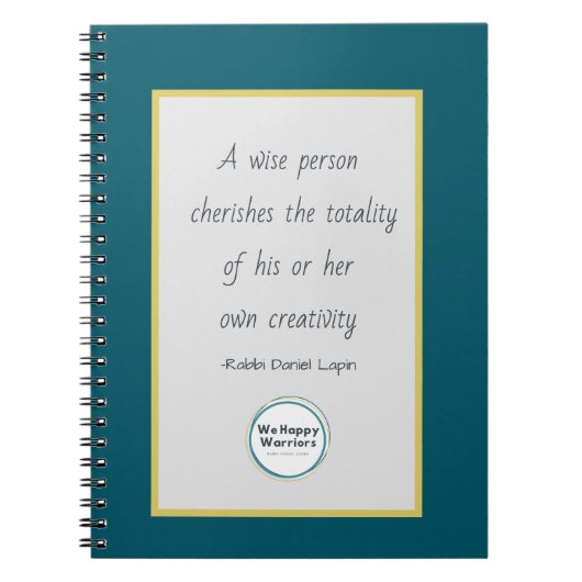 Nous Happy Warriors Carnet (Devant)