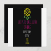 Nous Jouons Bien Avec D'Autres Invitations De Fête (Devant / Derrière)