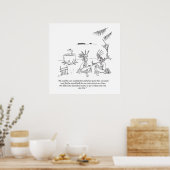 Nous l'avons mangé affiche matte (Cuisine)