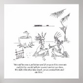 Nous l'avons mangé affiche matte (Devant)