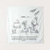 Nous L'avons mangé tapisserie (Devant)