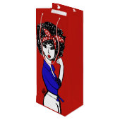 Nous Le Faisons Sac Cadeau De Vin (Dos Angle)