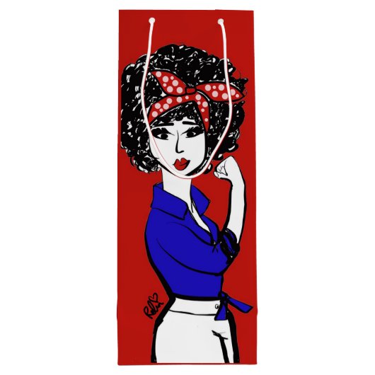 Nous Le Faisons Sac Cadeau De Vin (Dos)